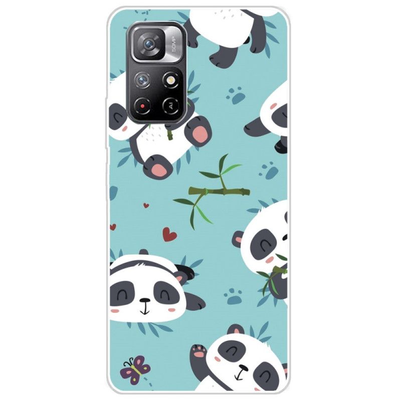 Cover Xiaomi Redmi Note 11 Pro Plus 5G Silikonebunke Pandaer