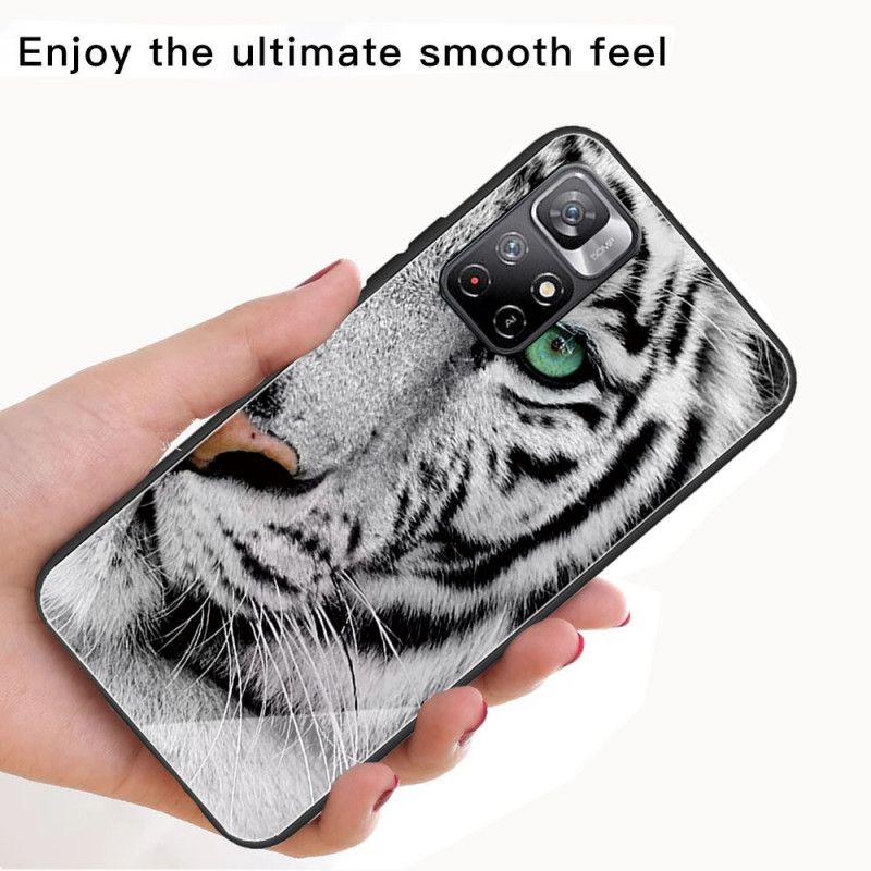 Cover Xiaomi Redmi Note 11 Pro Plus 5G Tiger Hærdet Glas