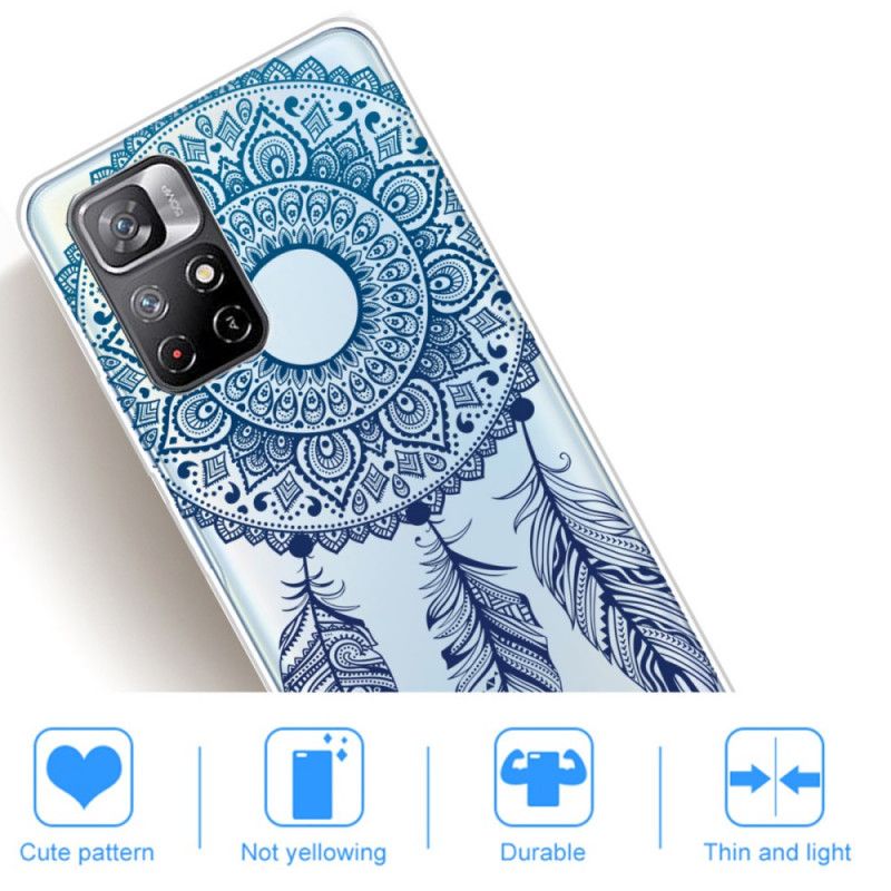 Cover Xiaomi Redmi Note 11 Pro Plus 5G Transparent Mandala