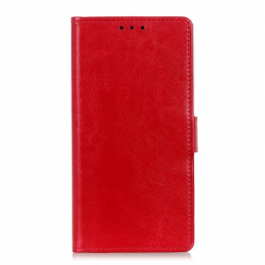 Flip Cover Xiaomi Redmi Note 11 Pro Plus 5G Blankt Lædereffekt