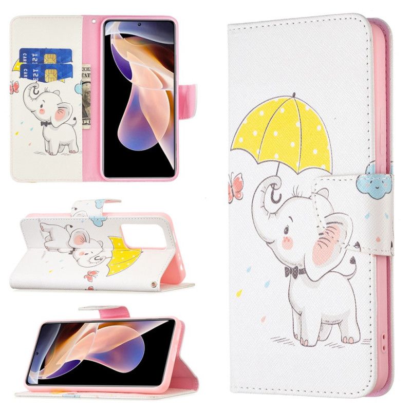 Flip Cover Xiaomi Redmi Note 11 Pro Plus 5G Elefantunge