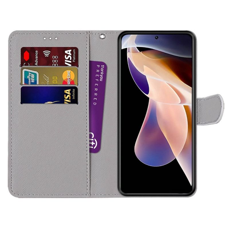 Flip Cover Xiaomi Redmi Note 11 Pro Plus 5G Fingerhjerte