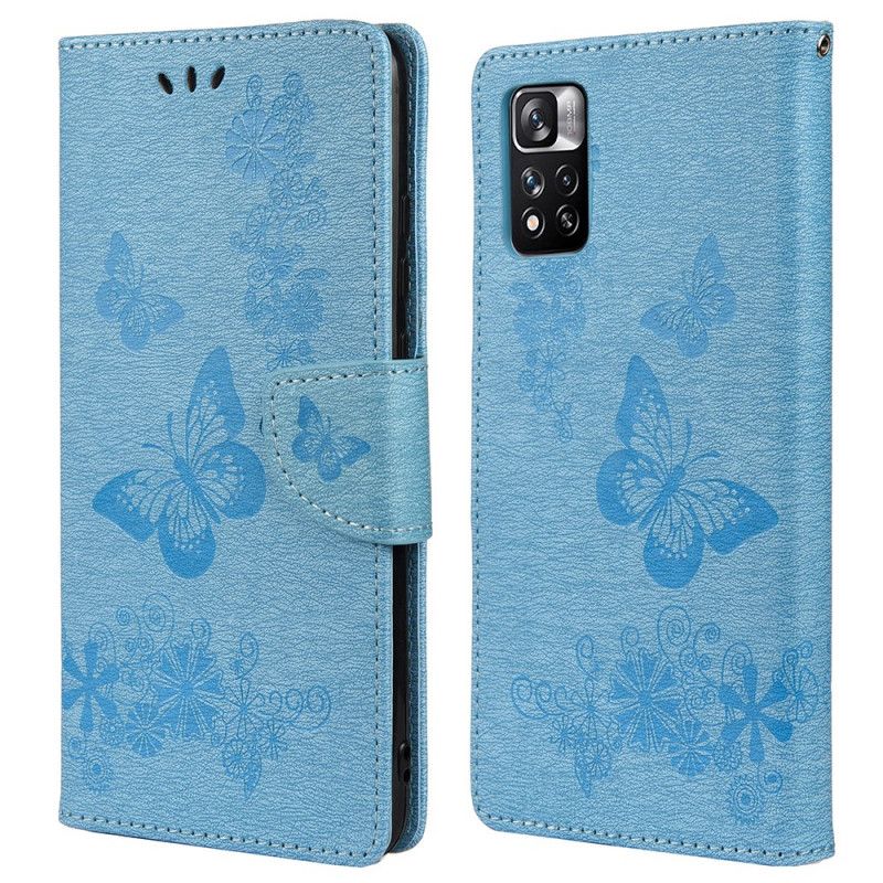 Flip Cover Xiaomi Redmi Note 11 Pro Plus 5G Kun Sommerfugle