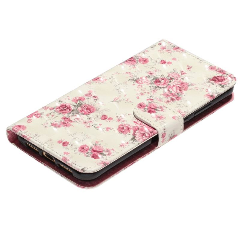 Flip Cover Xiaomi Redmi Note 11 Pro Plus 5G Med Snor Liberty Strap Blomster