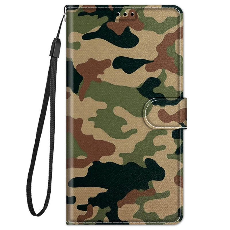 Flip Cover Xiaomi Redmi Note 11 Pro Plus 5G Militær Camouflage