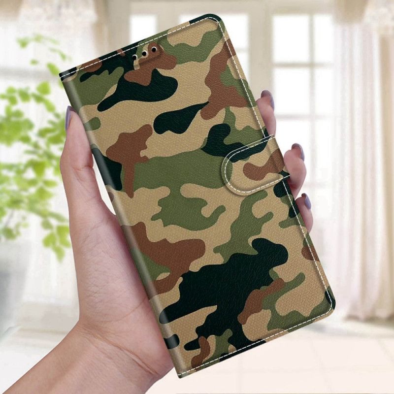 Flip Cover Xiaomi Redmi Note 11 Pro Plus 5G Militær Camouflage