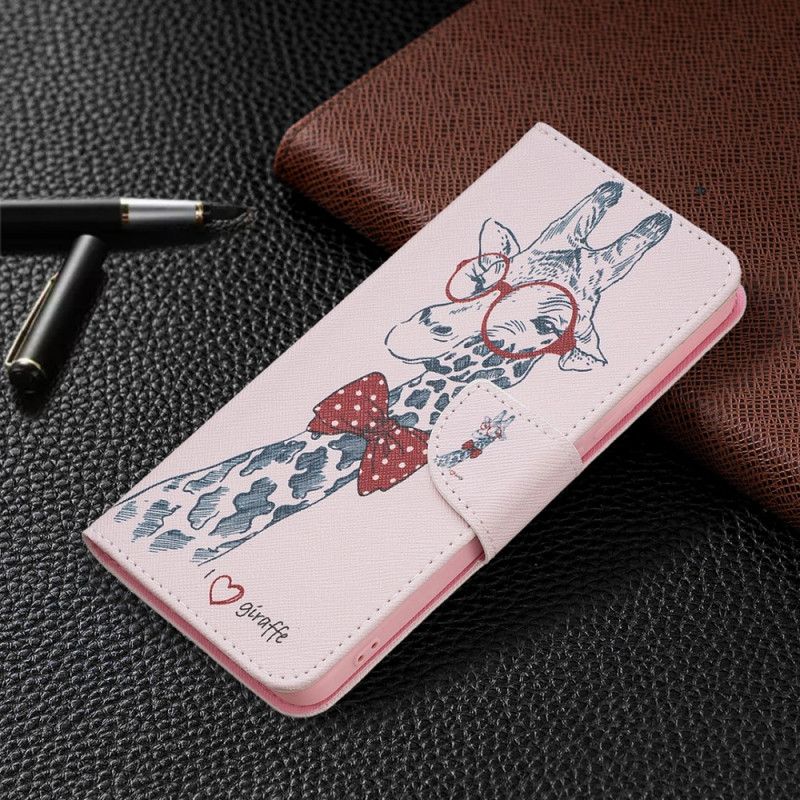 Flip Cover Xiaomi Redmi Note 11 Pro Plus 5G Nørdet Giraf