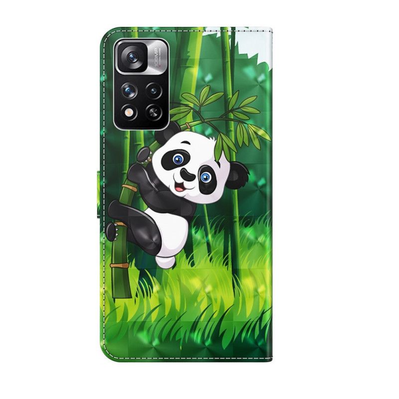 Flip Cover Xiaomi Redmi Note 11 Pro Plus 5G Panda 3d