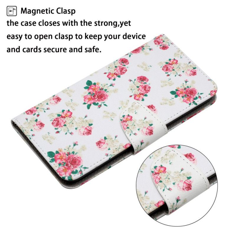 Flip Cover Xiaomi Redmi Note 11 Pro Plus 5G Royal Liberty Blomster