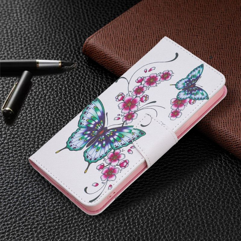 Flip Cover Xiaomi Redmi Note 11 Pro Plus 5G Sommerfuglestil