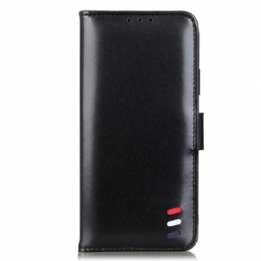 Flip Cover Xiaomi Redmi Note 11 Pro Plus 5G Tricolor Lædereffekt