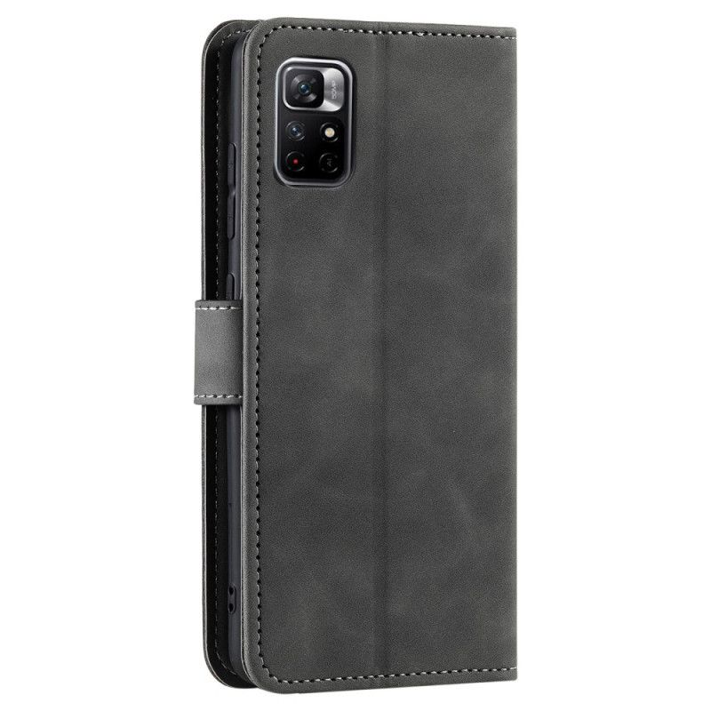 Læder Cover Xiaomi Redmi Note 11 Pro Plus 5G Skin-touch-sømme