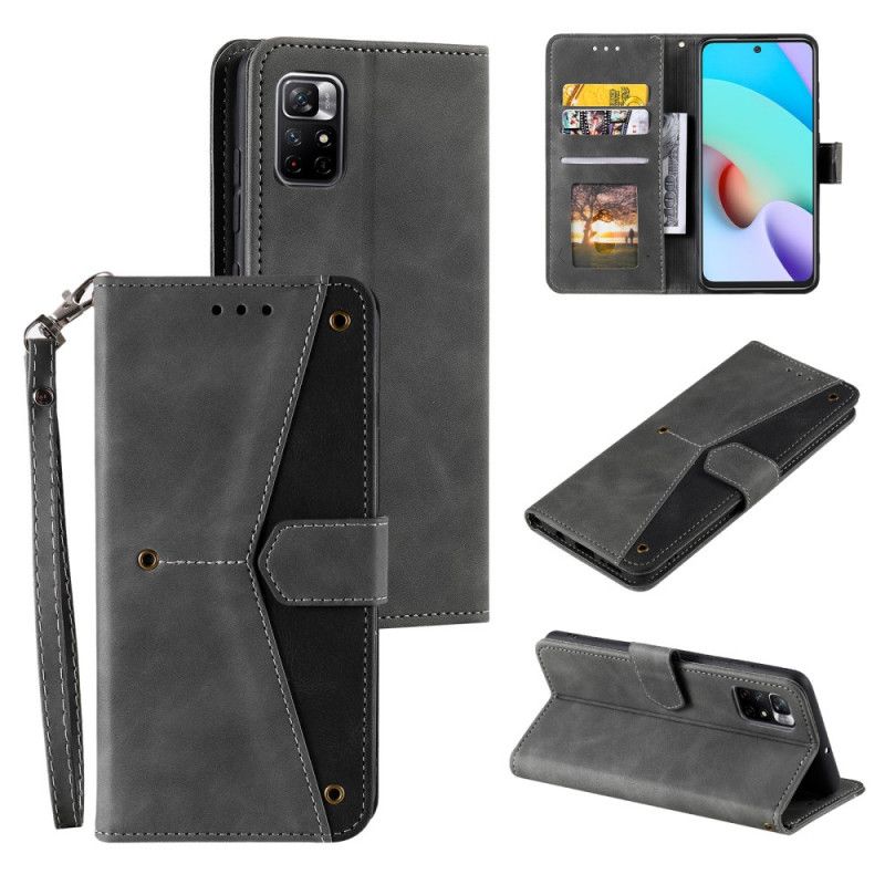 Læder Cover Xiaomi Redmi Note 11 Pro Plus 5G Skin-touch-sømme