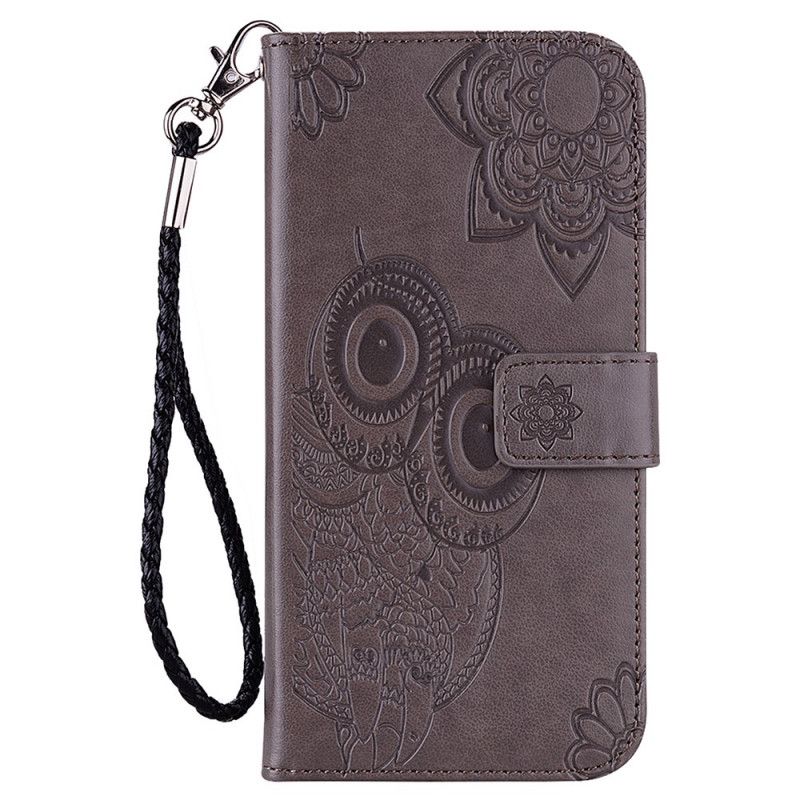 Læder Cover Xiaomi Redmi Note 11 Pro Plus 5G Ugle Mandala