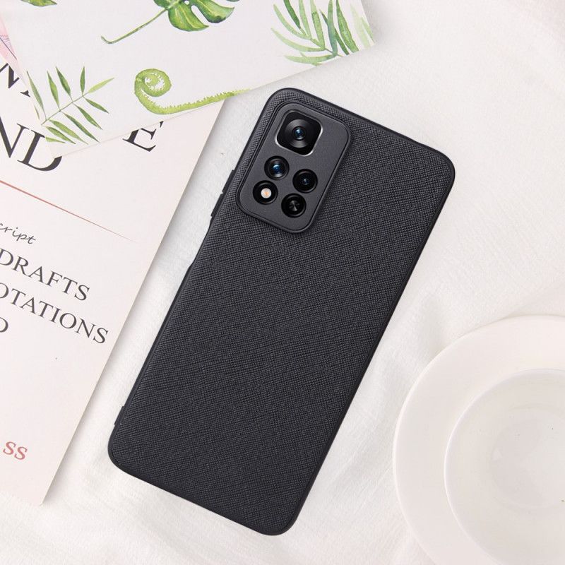 Mobilcover Xiaomi Redmi Note 11 Pro Plus 5G Tekstureret Læderstil