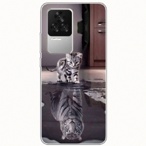 Cover Poco F4 Feline Dream Silikone