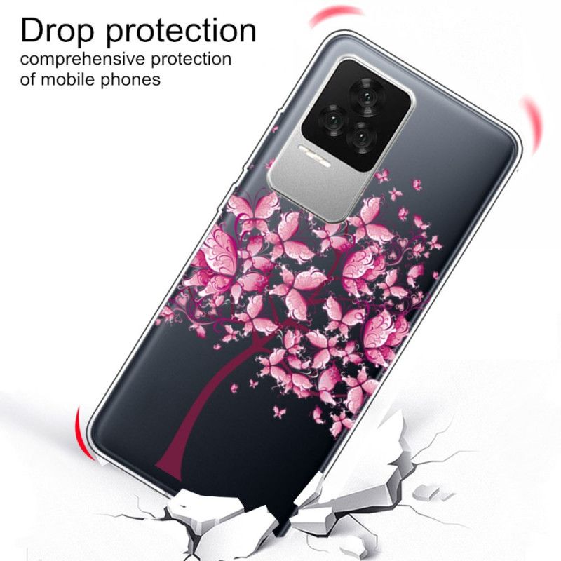 Cover Poco F4 Pink Træ