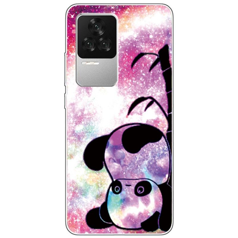 Cover Poco F4 Silicone Panda Reverse