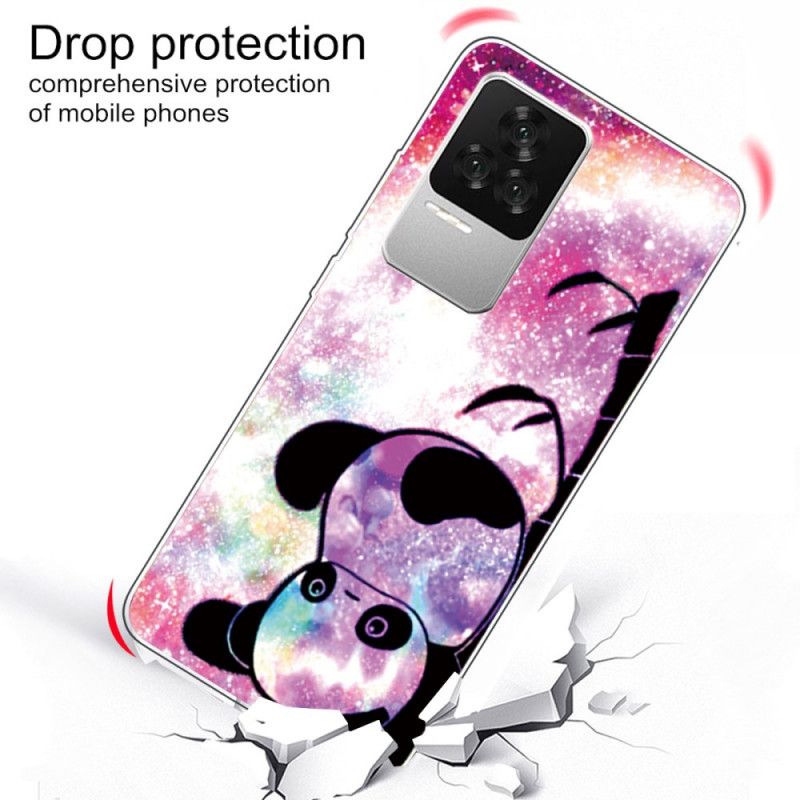 Cover Poco F4 Silicone Panda Reverse