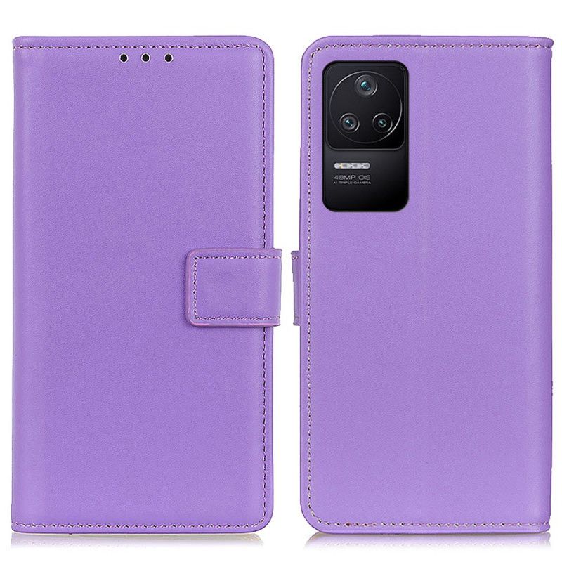 Flip Cover Poco F4 Simpelt Kunstlæder