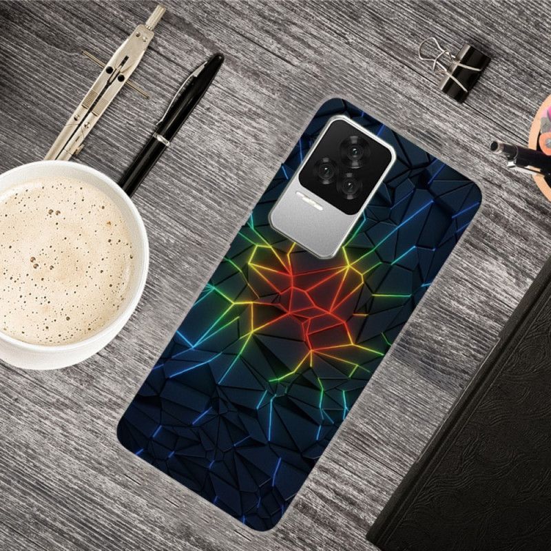 Mobilcover Poco F4 Silicone Laser