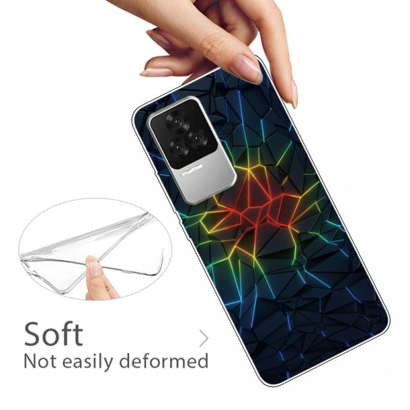 Mobilcover Poco F4 Silicone Laser