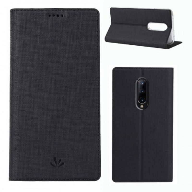 Cover OnePlus 7 Pro Flip Cover Tekstureret