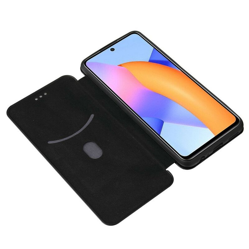 Cover Honor 10X Lite Flip Cover Kulfiber