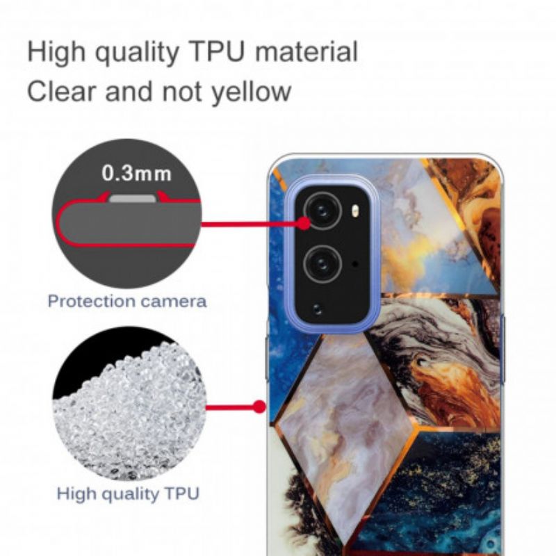 Cover OnePlus 9 Pro Fancy Marmor