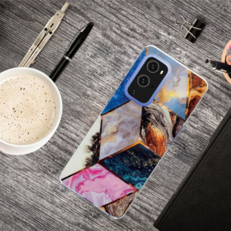 Cover OnePlus 9 Pro Fancy Marmor