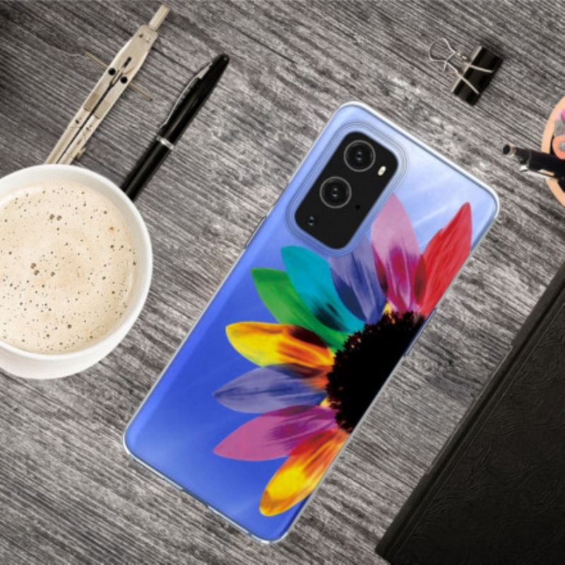 Cover OnePlus 9 Pro Farverig Blomst