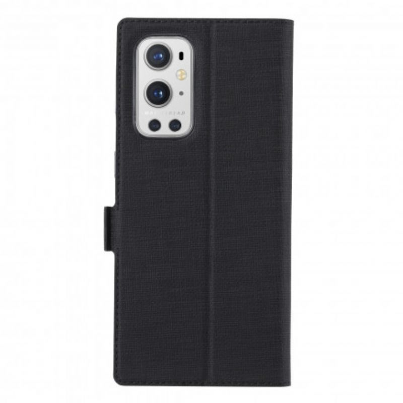 Cover OnePlus 9 Pro Flip Cover Vili Dmx Tekstureret