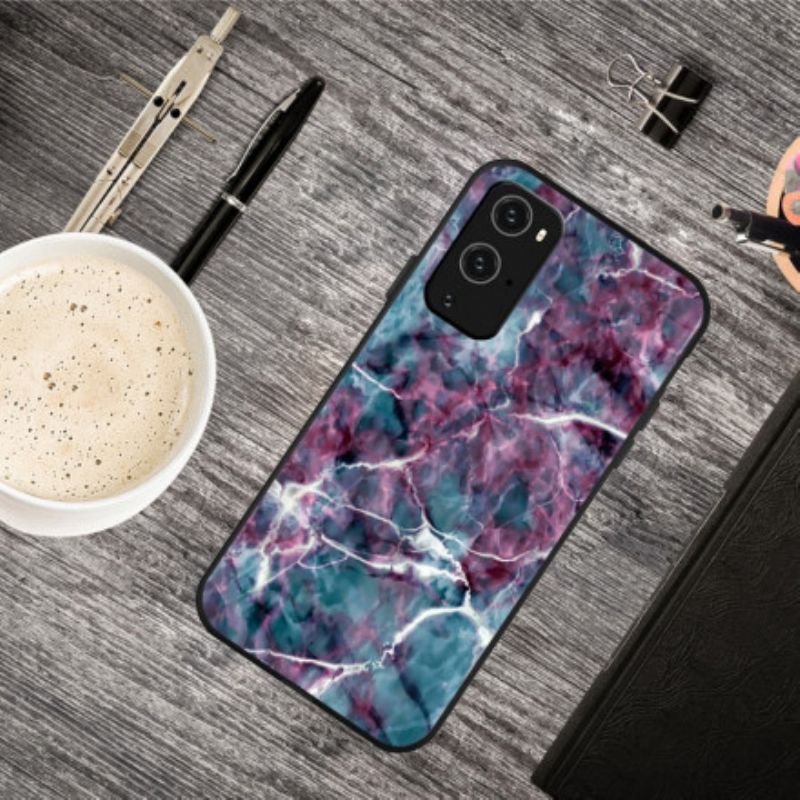 Cover OnePlus 9 Pro Lilla Marmor