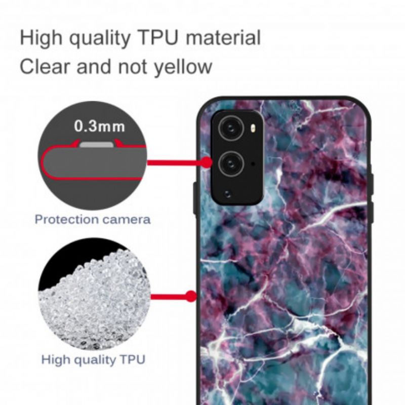 Cover OnePlus 9 Pro Lilla Marmor