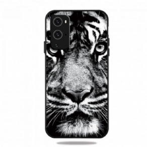 Cover OnePlus 9 Pro Sort Og Hvid Tiger