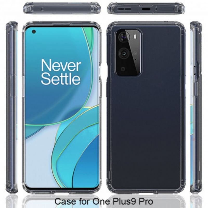 Cover OnePlus 9 Pro Transparent Hybrid Design