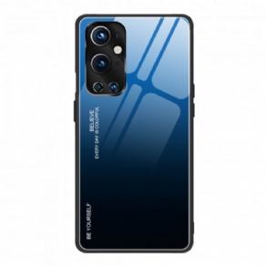 Cover OnePlus 9 Pro Vær Dig Selv Hærdet Glas