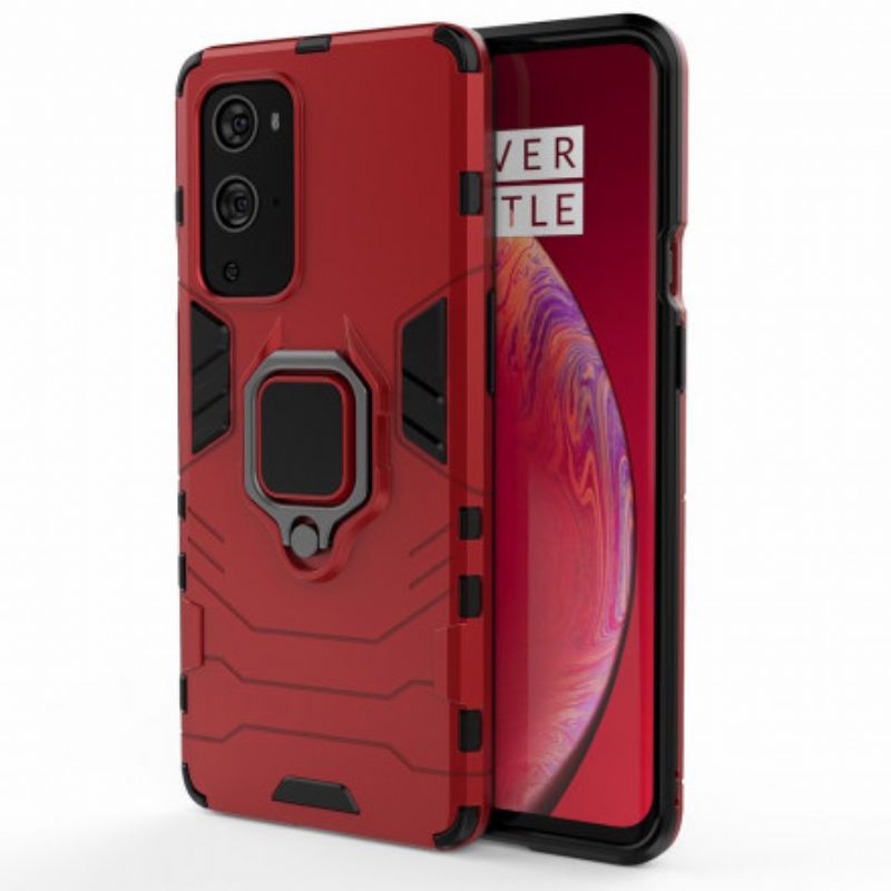 Mobilcover OnePlus 9 Pro Modstandsdygtig Ring