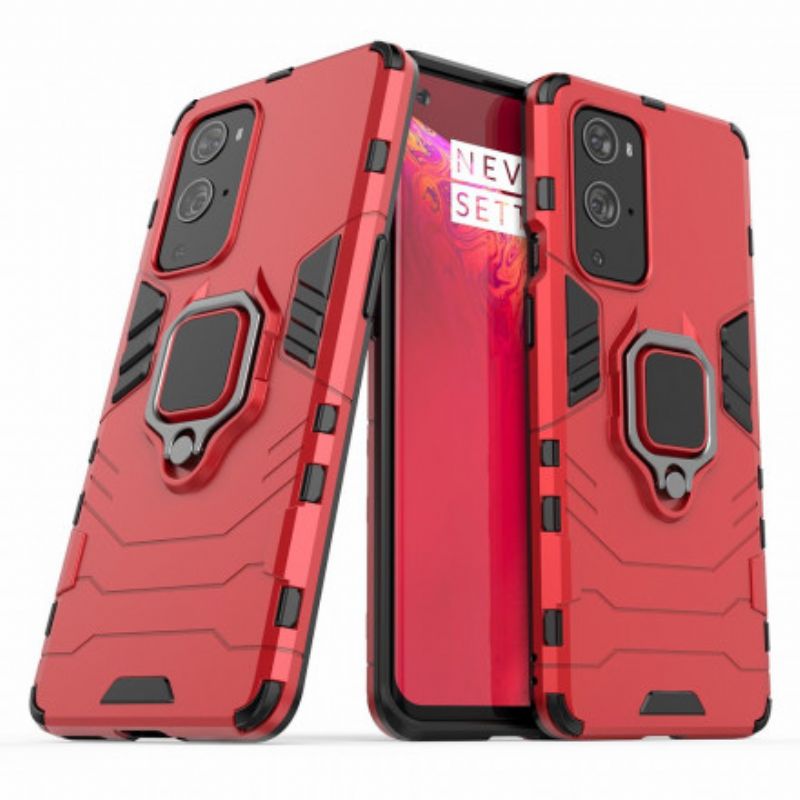 Mobilcover OnePlus 9 Pro Modstandsdygtig Ring