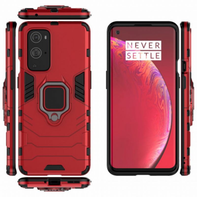 Mobilcover OnePlus 9 Pro Modstandsdygtig Ring