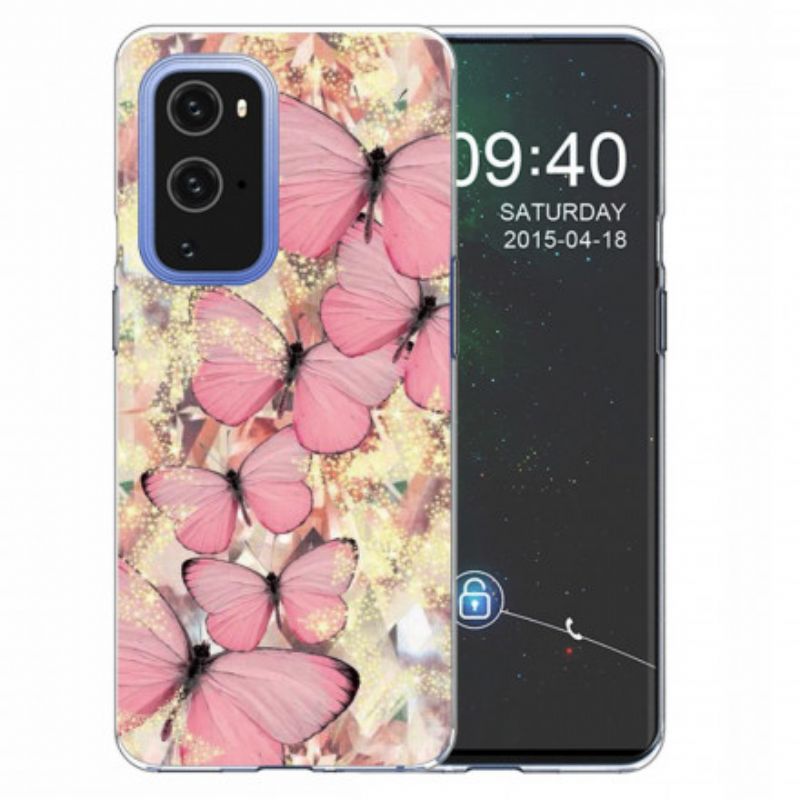 Mobilcover OnePlus 9 Pro Sommerfugle Sommerfugle