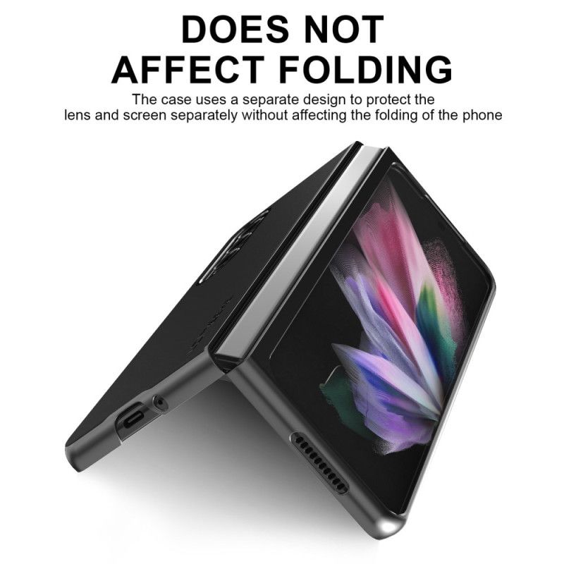 Cover Samsung Galaxy Z Fold 4 Cl. Imeeke Blødt Imiteret Læder