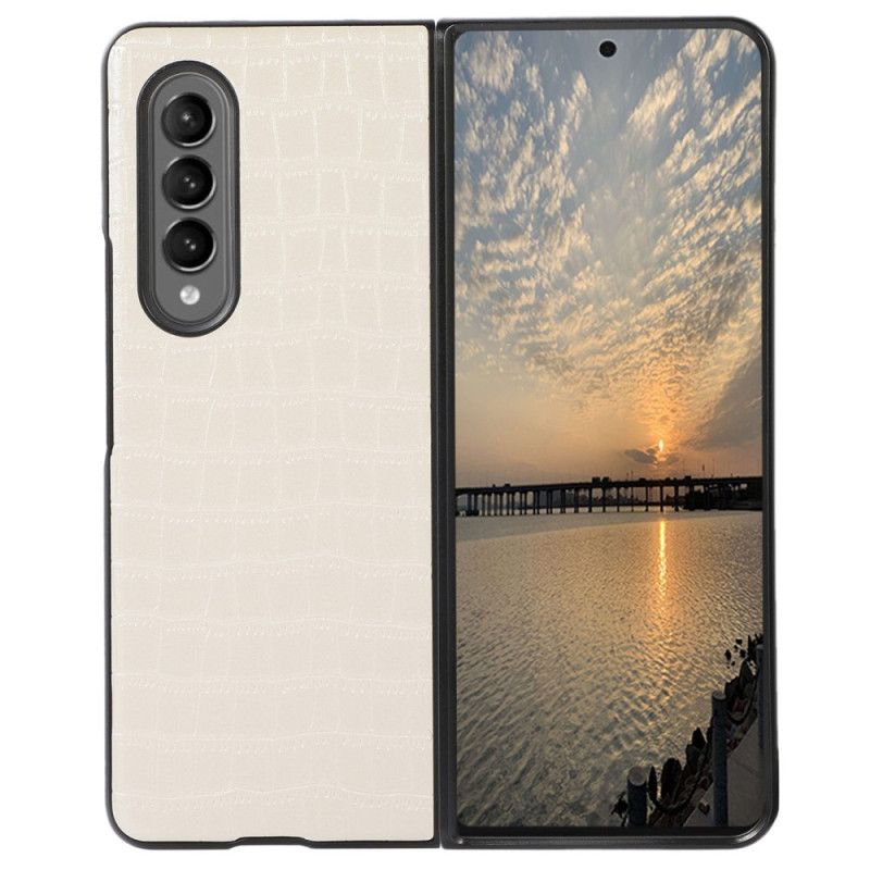 Cover Samsung Galaxy Z Fold 4 Croc Kunstlæder