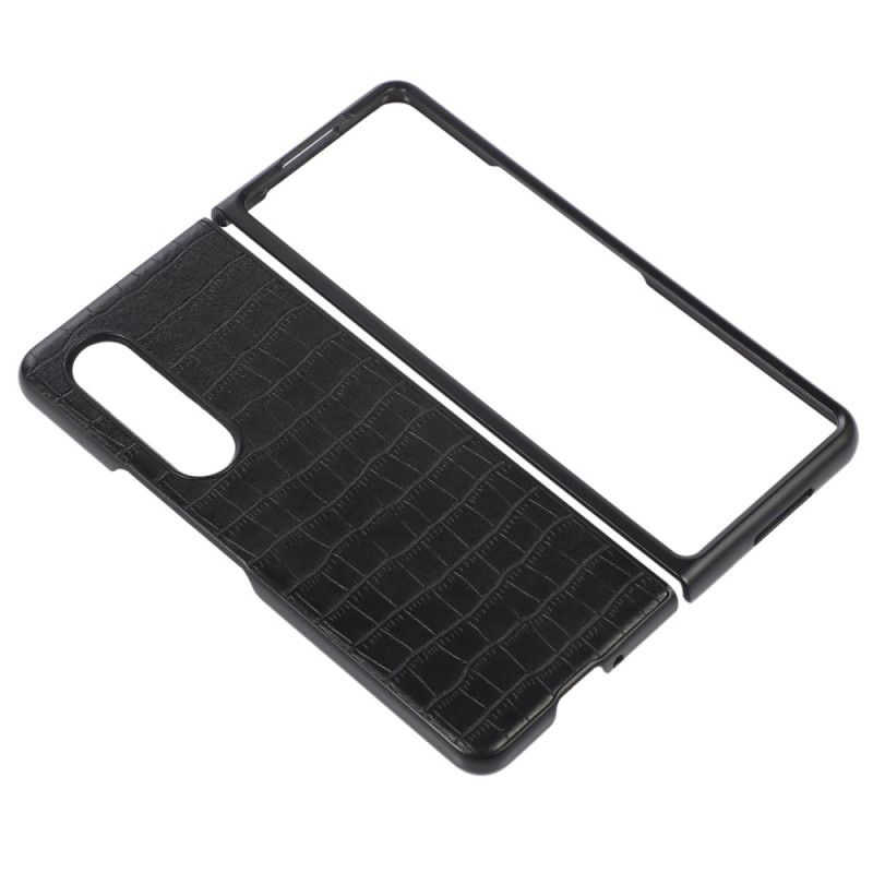 Cover Samsung Galaxy Z Fold 4 Croc Kunstlæder