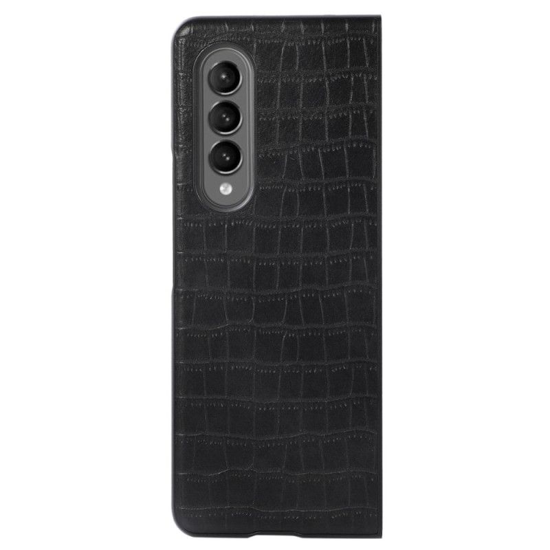 Cover Samsung Galaxy Z Fold 4 Croc Kunstlæder