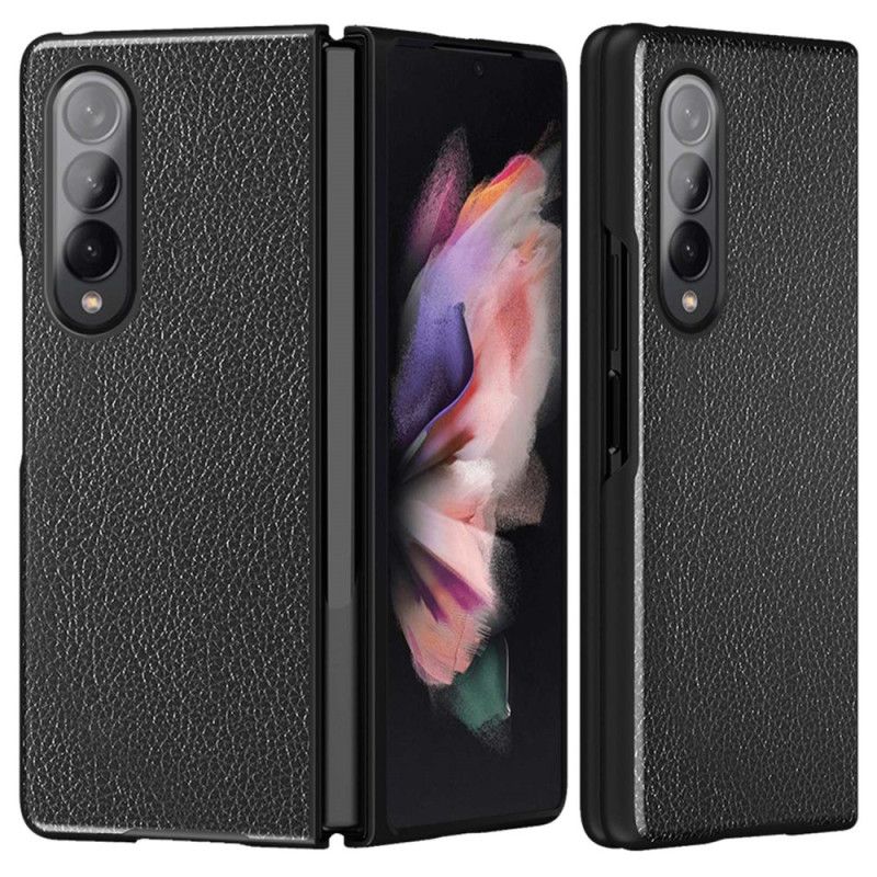 Cover Samsung Galaxy Z Fold 4 Litchi Coated Kunstlæder