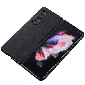 Cover Samsung Galaxy Z Fold 4 Nylon Tekstur Kunstlæder