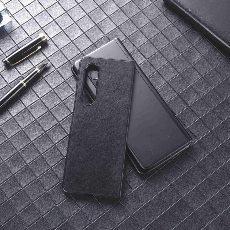 Cover Samsung Galaxy Z Fold 4 Nylon Tekstur Kunstlæder