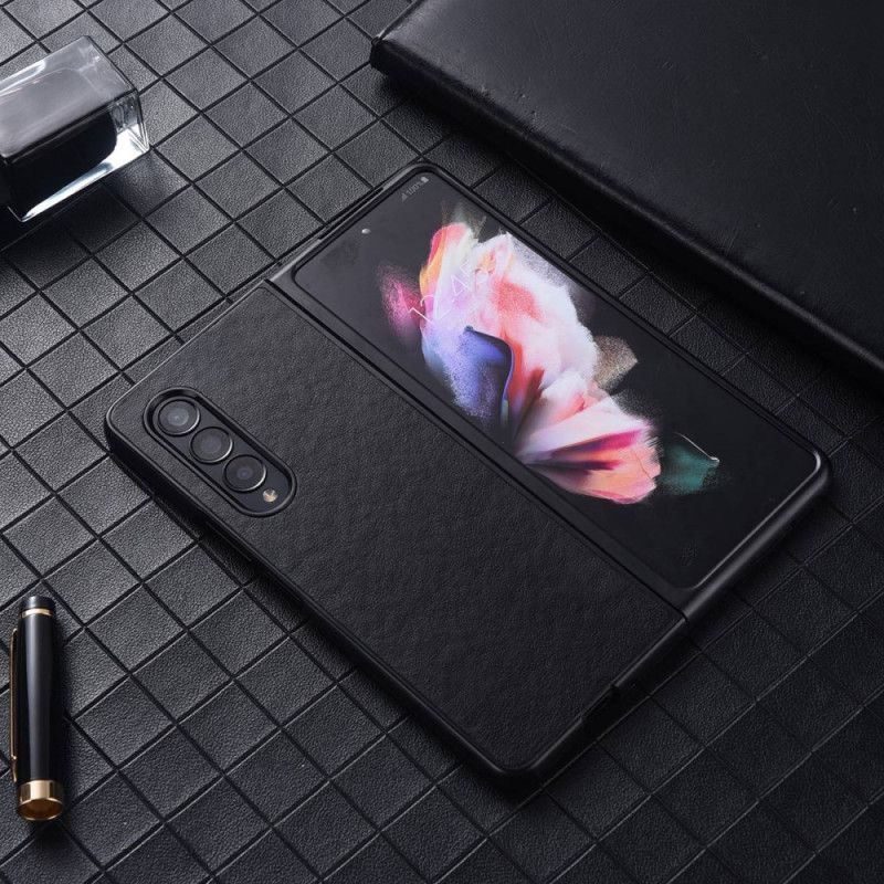 Cover Samsung Galaxy Z Fold 4 Nylon Tekstur Kunstlæder