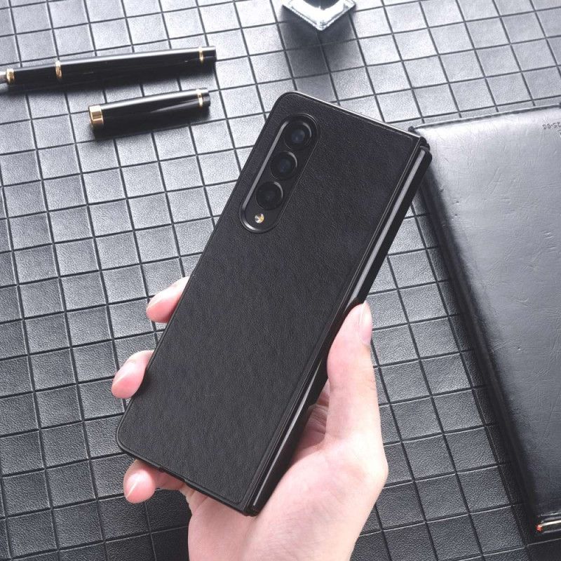 Cover Samsung Galaxy Z Fold 4 Nylon Tekstur Kunstlæder